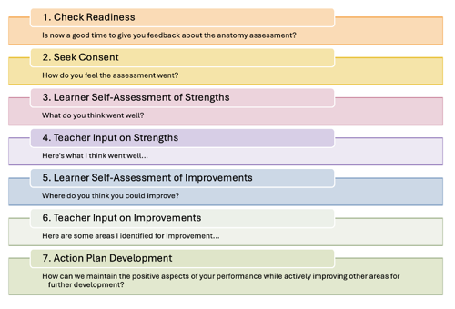 Pendleton Feedback Model